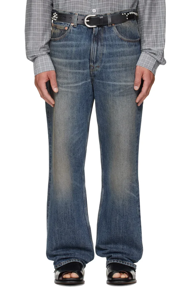 Blue Third Cut Jeans