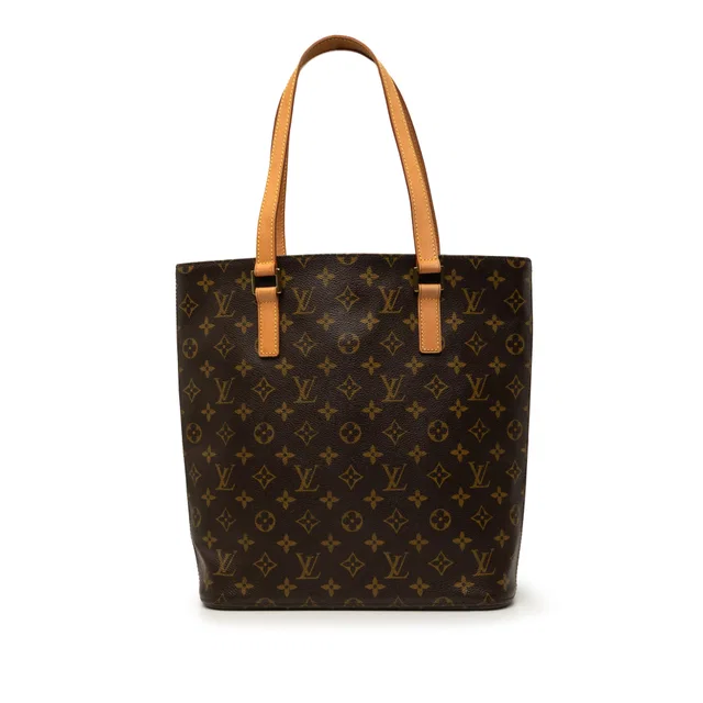 Brown Louis Vuitton Monogram Vavin GM Tote Bag in Brown Coated canvas from Designer Revival