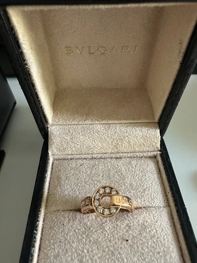 Bvlgari Diamond Ring #11 in RG from Luxury Promise