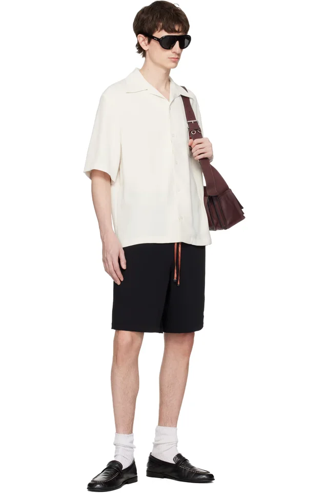 AMIRI Off-White 'MA Chateau' Camp Shirt, photo 4 of 4 from SSENSE