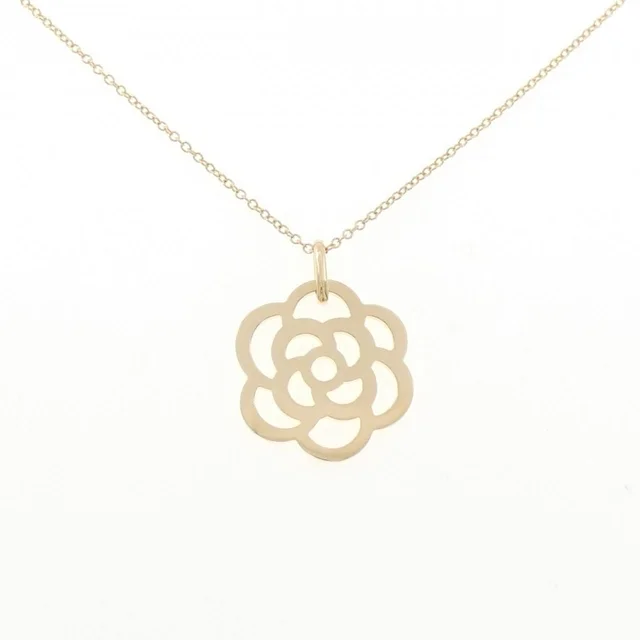 Chanel Camellia Necklace Gold in Gold from The Reluxe