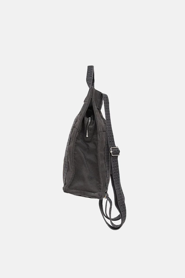 Hermès Graphite Toile H Herline Backpack in Grey Canvas from VSP Consignment, photo 2 of 2