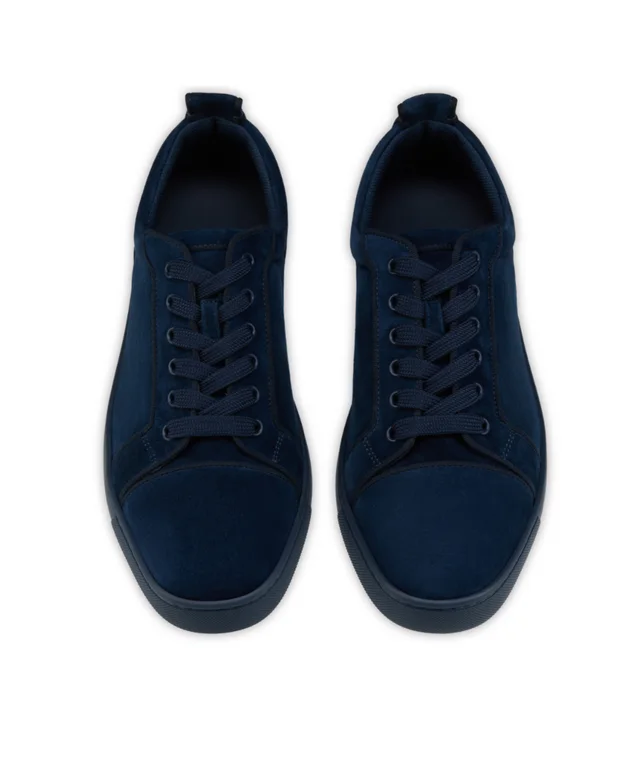 Christian Louboutin suede logo-print sneakers, photo 3 of 4 from SENSER