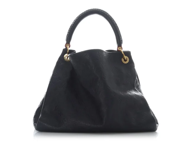 Louis Vuitton Marine and Rouge Monogram Empreinte Artsy MM in Red Leather from Ann's Fabulous Finds, photo 4 of 9