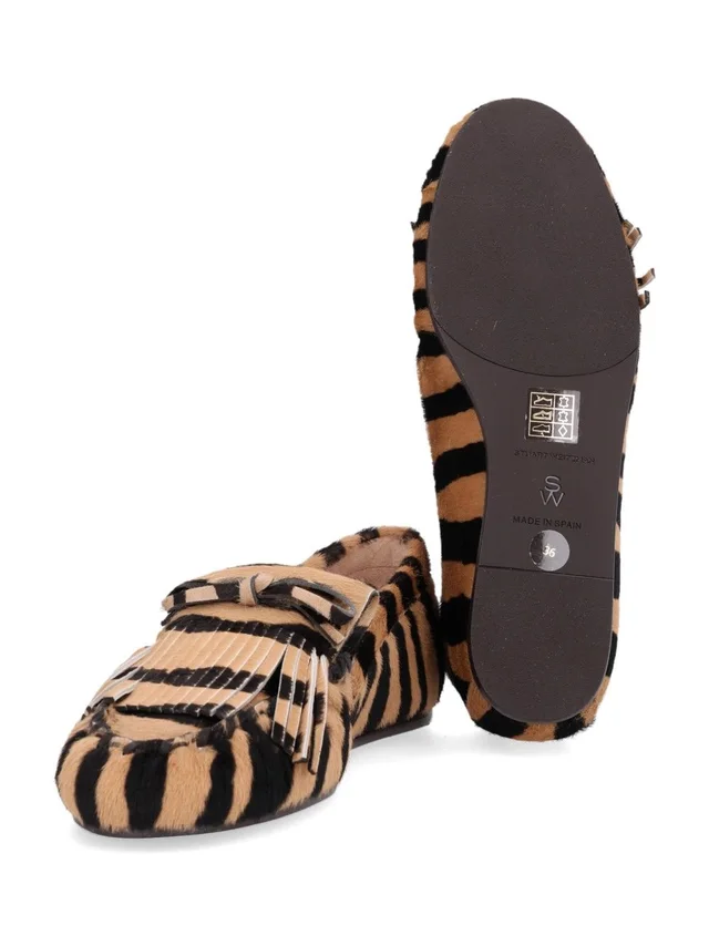 Stuart Weitzman Britt fringed loafer, photo 5 of 5 from SENSER
