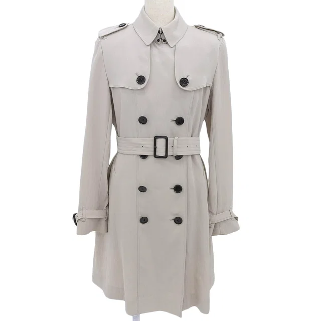 Burberry London Trench Coat Rayon Trench Coat from LuxUness