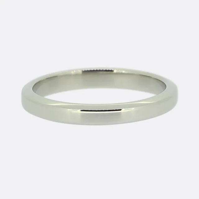 Van Cleef & Arpels 2.5mm Toujours Wedding Band Ring from The Vintage Jeweller
