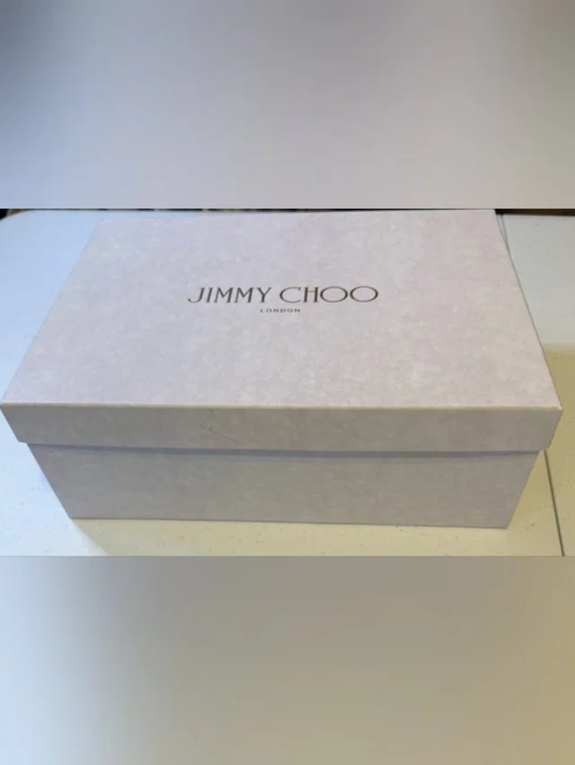 Jimmy Choo Anise 94 Pale Pink Card 9.5"4.2512" No Signs Of Use in gray from Poshmark