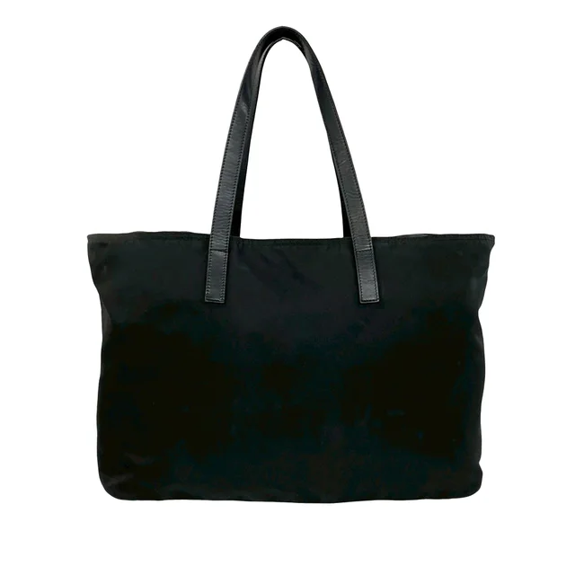 Black Prada Tessuto Zip Tote in Black Nylon from Designer Revival, photo 2 of 2
