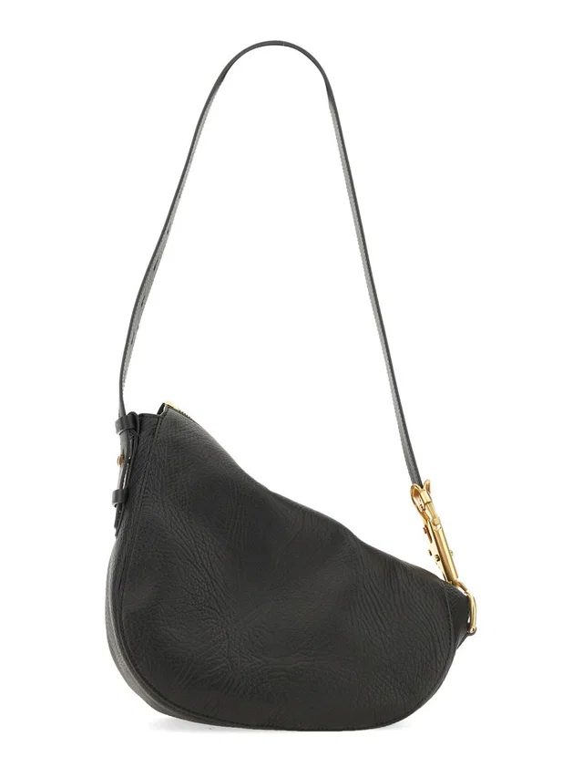 Burberry Knight Shoulder Bag — Black in Black Calfskin from HEWI
