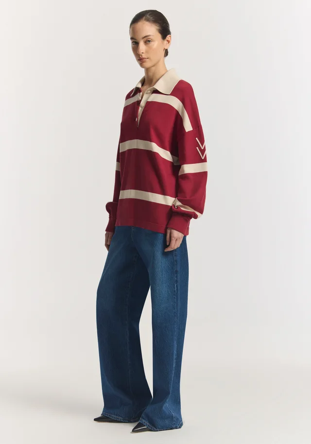 VIKTORIA & WOODS Rival Polo Knit from Viktoria & Woods, photo 1 of 1