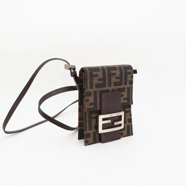 Fendi Zucca Mini Shoulder Bag Mamma Bucket from The Reluxe