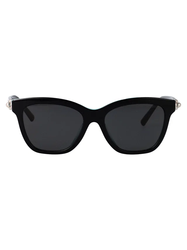 Tiffany & Co. 0tf4241d Cat-Eye Acetate Sunglasses — Black in Black from HEWI