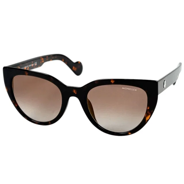 Moncler Sunglasses Gradient Acetate Brown Eyewear in Brown from The Reluxe