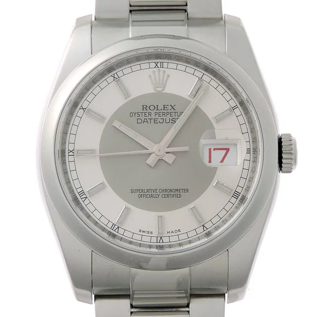 Rolex Watch Silver in Silver from The Reluxe
