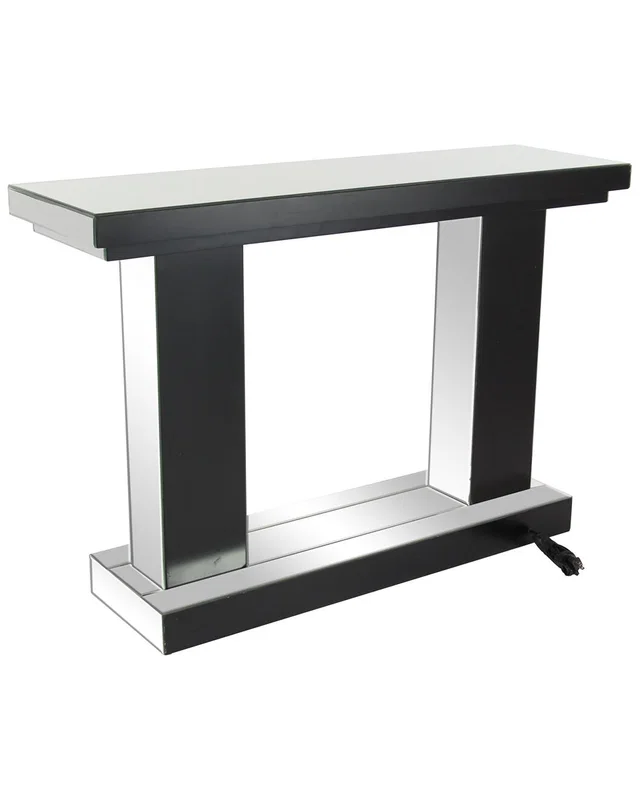 Peyton Lane Glam Silver Wood Console Table, image 1 of 1 from Rue La La