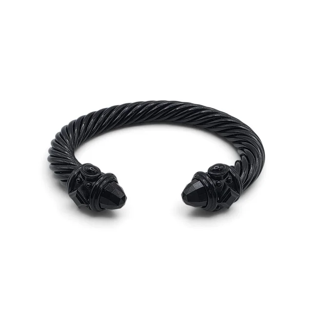 David Yurman Dark Black Aluminum Renaissance Cuff in black from Poshmark