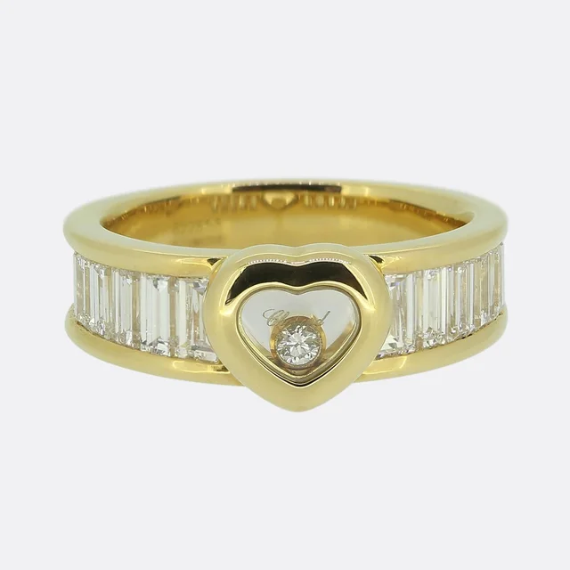 Chopard Happy Diamond Heart Ring from The Vintage Jeweller