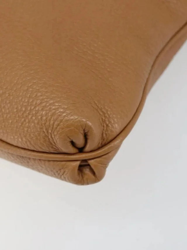 Ferragamo Gancini Shoulder Bag Leather Brown Silver in brown|red Leather from Poshmark, photo 4 of 16