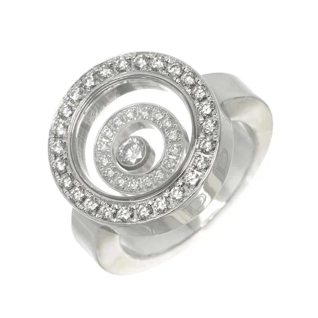Chopard Happy Spirit Diamond Ring 18K WG 750 Size6(US) 90272059 from Luxury Promise