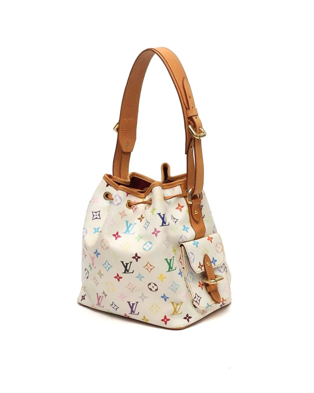 Louis Vuitton Murakami Monogram Petit Noé Bag in Canvas from A Retro Tale, photo 3 of 9