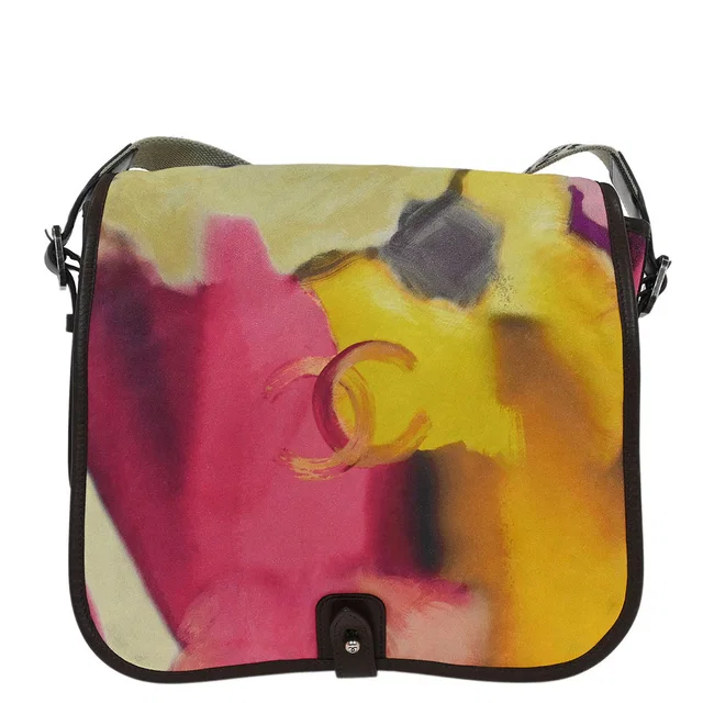 Chanel Yellow Suede Flap Shoulder Bag in Yellow Suede from AMORE Vintage Tokyo