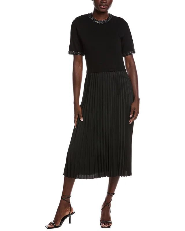 Nanette Nanette Lepore Pleated Midi Dress, image 1 of 1 from Rue La La