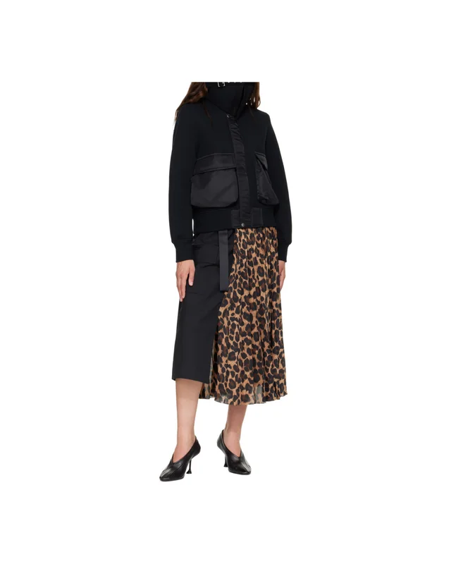 Sacai Buckled High-Neck Oversized Jacket, photo 7 of 9 from SENSER