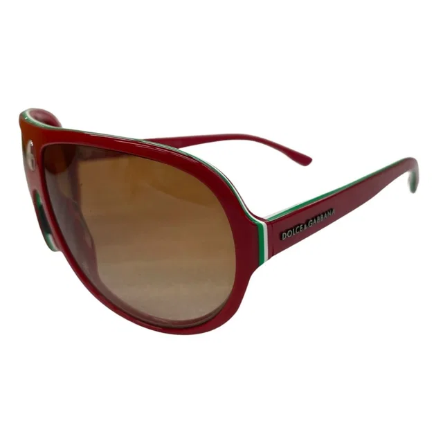 Sunglasses 1507/13 Red D&G Eyewear in Red from The Reluxe