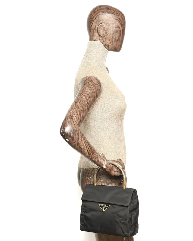 Prada Tessuto Top Handle Bag in Nylon from A Retro Tale, photo 9 of 9