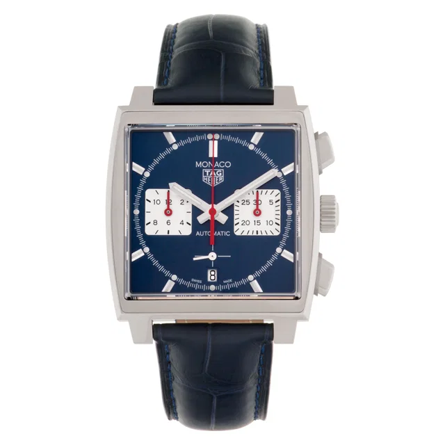 Unused Tag Heuer Monaco 39mm CBL2111.FC6453 in Stainless Steel from Gray And Sons