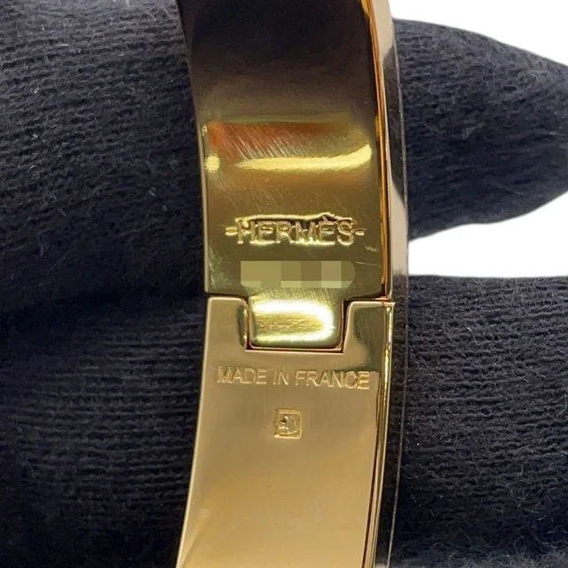 Hermès Clic crack White Metal in White from GALLERY RARE, photo 8 of 9