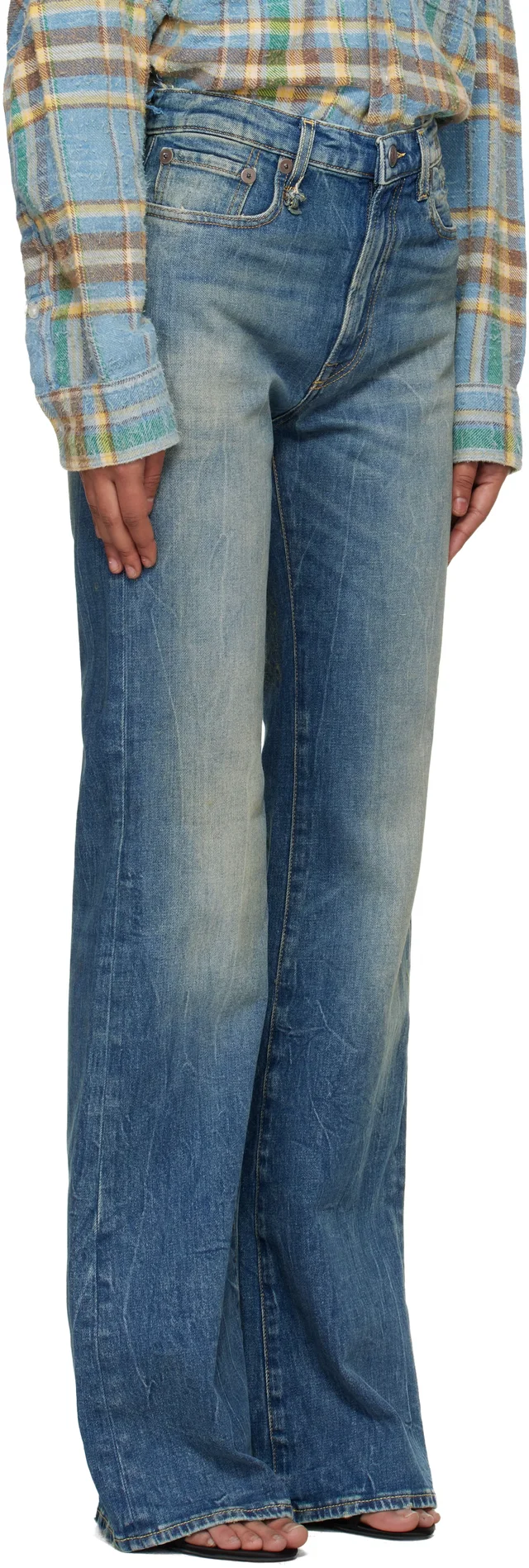 R13 Blue Jane Jeans, photo 2 of 4 from SSENSE