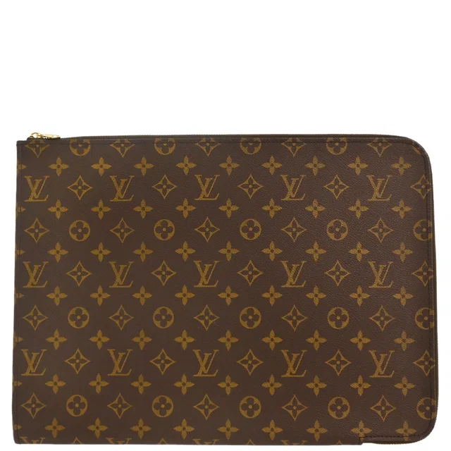 Louis Vuitton Monogram Poche Documents Business Bag M53456 in Coated canvas from AMORE Vintage Tokyo