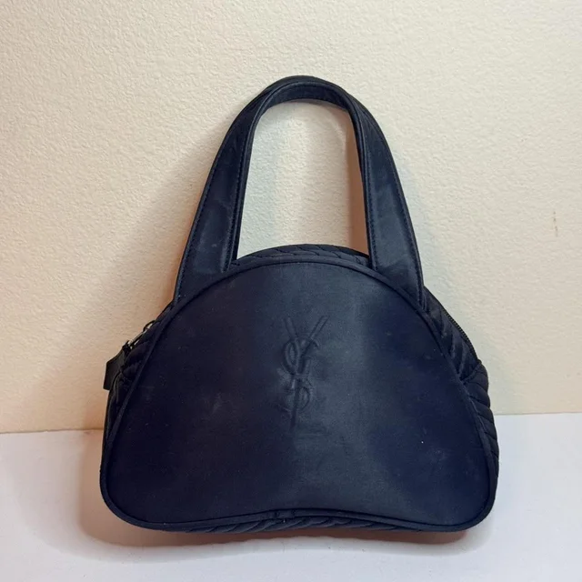 Saint Laurent Women's Bag - Black/Navy in black|blue from Depop, photo 1 of 1