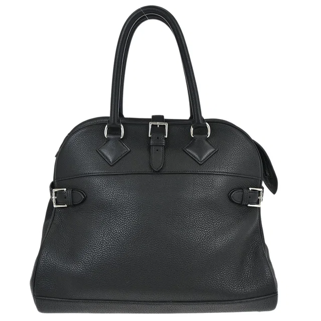 Hermès Black Togo Atlus 35 Handbag in Black Togo leather from AMORE Vintage Tokyo