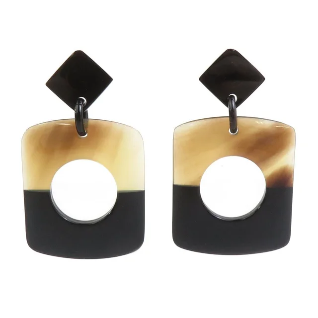 Hermès Earrings Brown in Brown from The Reluxe
