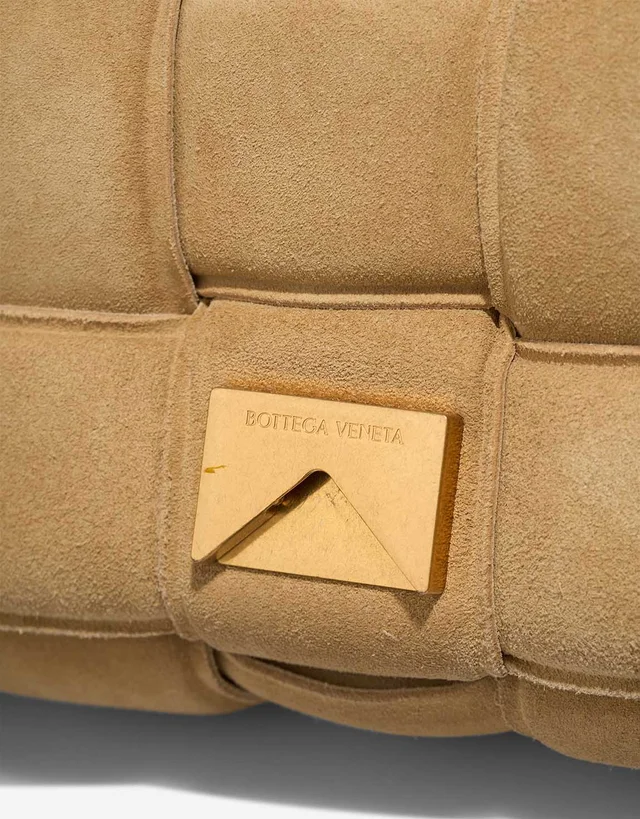 Bottega Veneta Cassette Suede Beige in Beige Suede from SACLÀB, photo 8 of 12