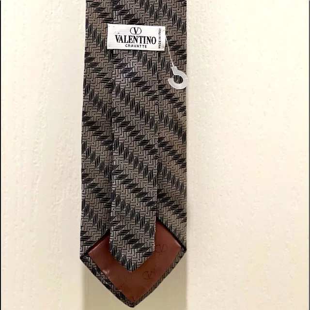 Valentino Garavani Cravatte Tie 100% Silk in brown|gold|red Silk from Poshmark