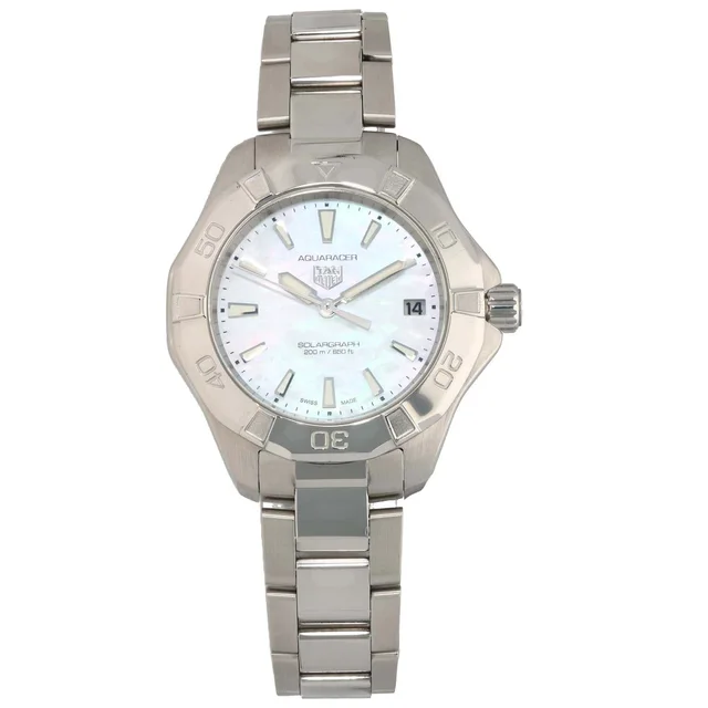 TAG Heuer Aquaracer WBP1312 34mm Stainless Steel Watch from H&T
