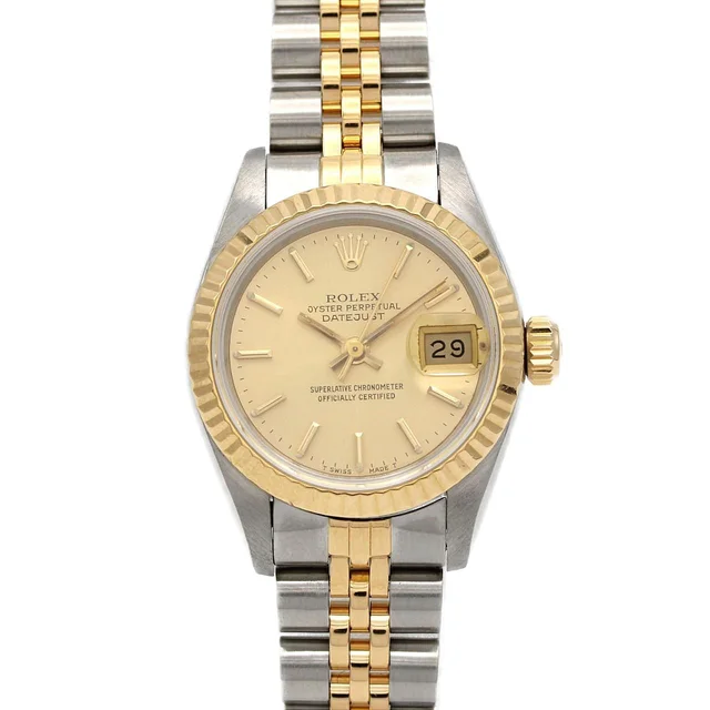 Rolex Datejust 69173 SSxYG Automatic N number in Dial color: Gold Case: Stainless steel x yellow gold Bracelet: Stainless steel x yellow gold from KOMEHYO