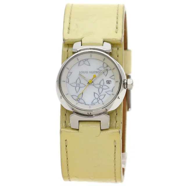 Louis Vuitton Tumble Watch SS Enamel from The Reluxe