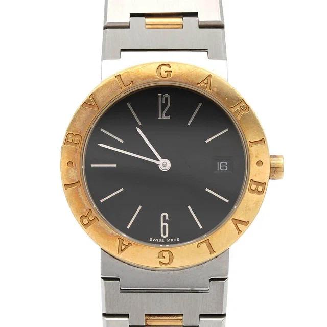 Bvlgari Bvlgari Stainless Steel Yellow Gold in Yellow from LuxUness