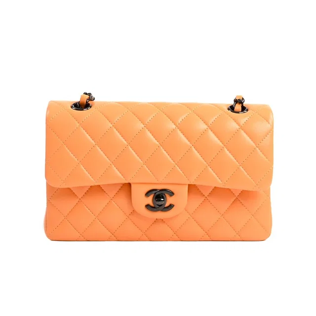 Chanel Shoulder Bag Classic Small in Lambskin from The Reluxe