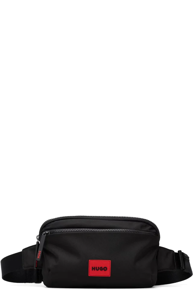Black Canvas Belt Bag, image 1 of 1 from SSENSE