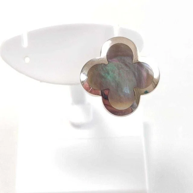 Van Cleef & Arpels Silver Earrings in silver|gray from Poshmark