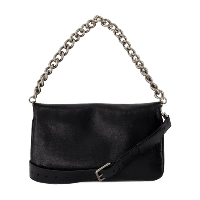 Balenciaga Shoulder Bag — Black Lambskin in Black Lambskin from HEWI