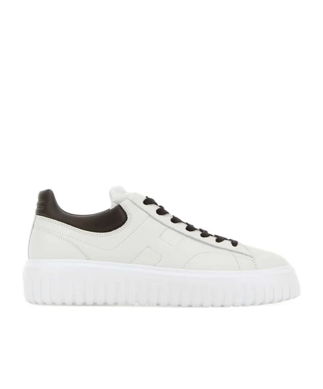 Hogan H-Stripes Lace-Up Sneakers, image 1 of 1 from SENSER