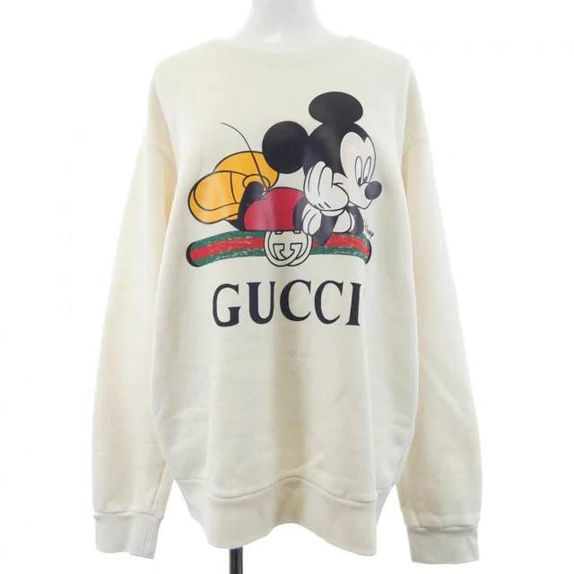 Gucci Disney Sweatshirt White in White from The Reluxe