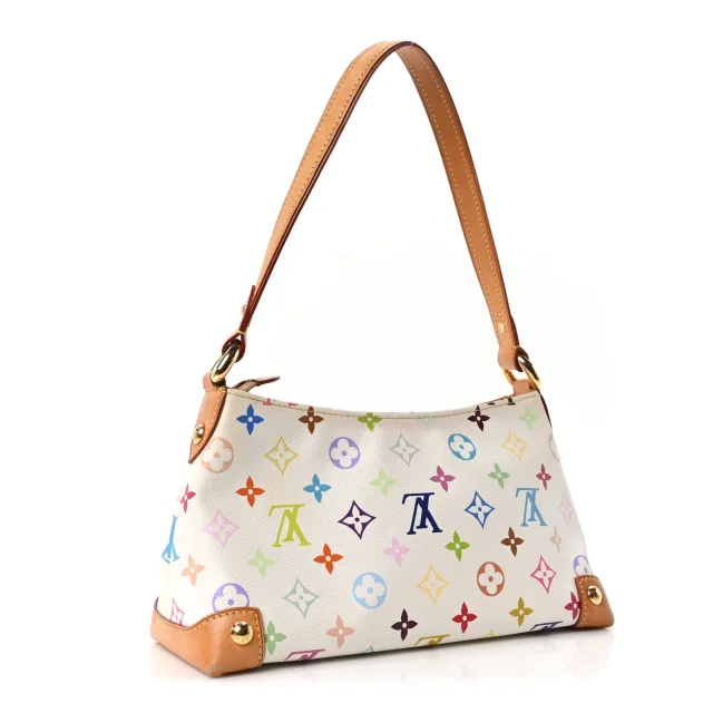 Louis Vuitton Monogram Multicolor Eliza White in White Coated canvas from FASHIONPHILE, photo 3 of 9